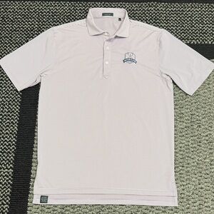Turtleson Performance Golf Polo Shirt Mens L Amateur Players Tour Preppy Classic